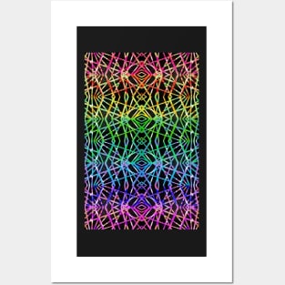 Prismatic Lattice Posters and Art